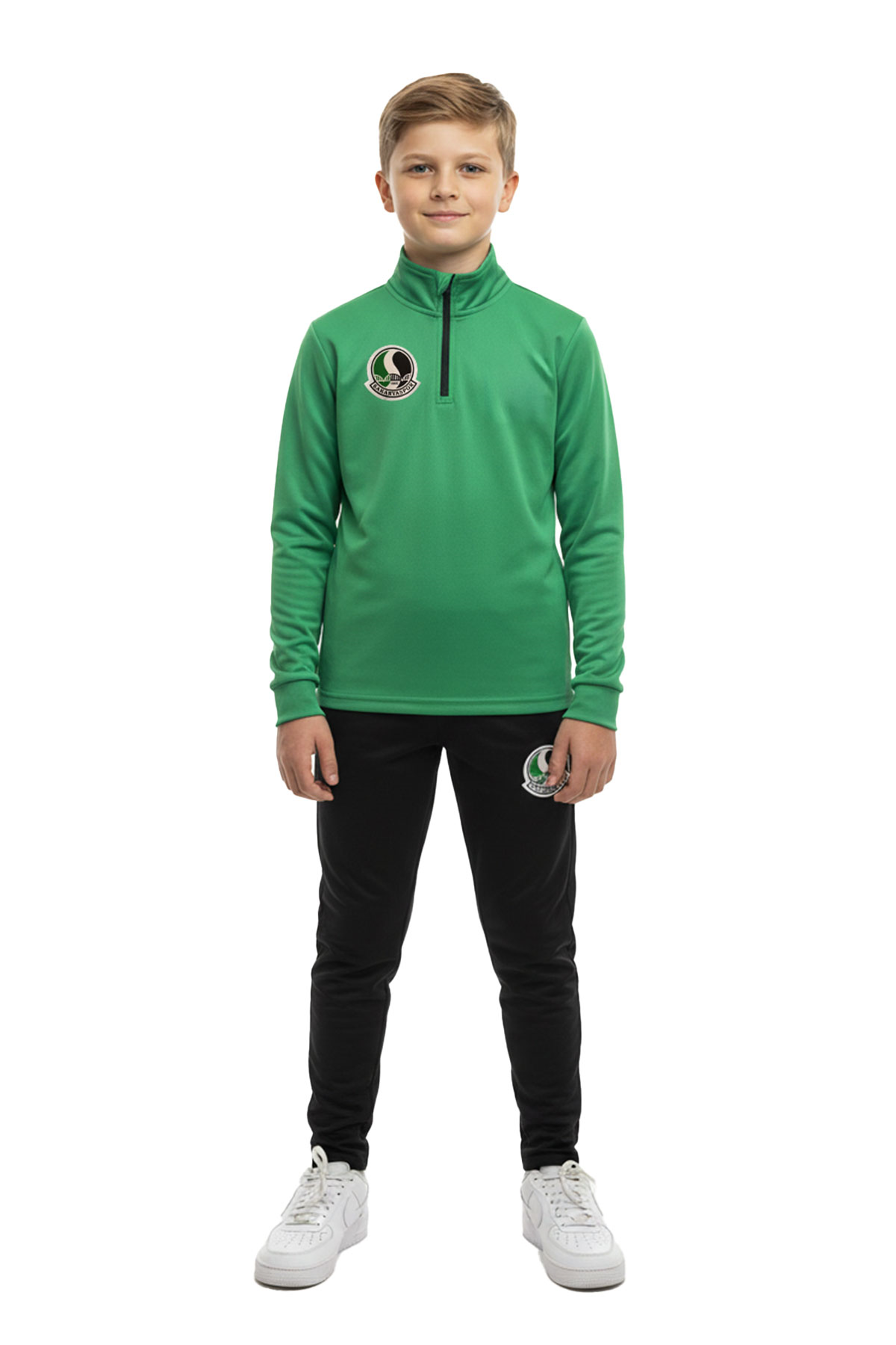 Sakaryaspor Erkek Çocuk Yeşil Yarım Fermualı Eşofman Takımı
