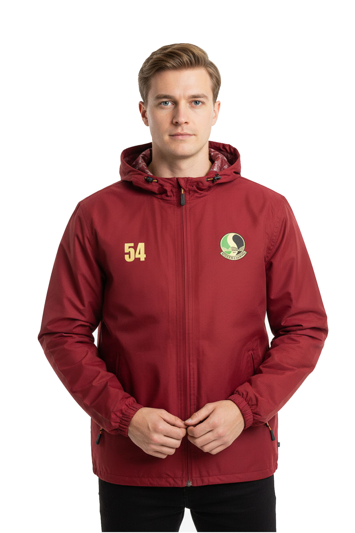 Sakaryaspor Erkek Bordo Su İtici Yağmurluk