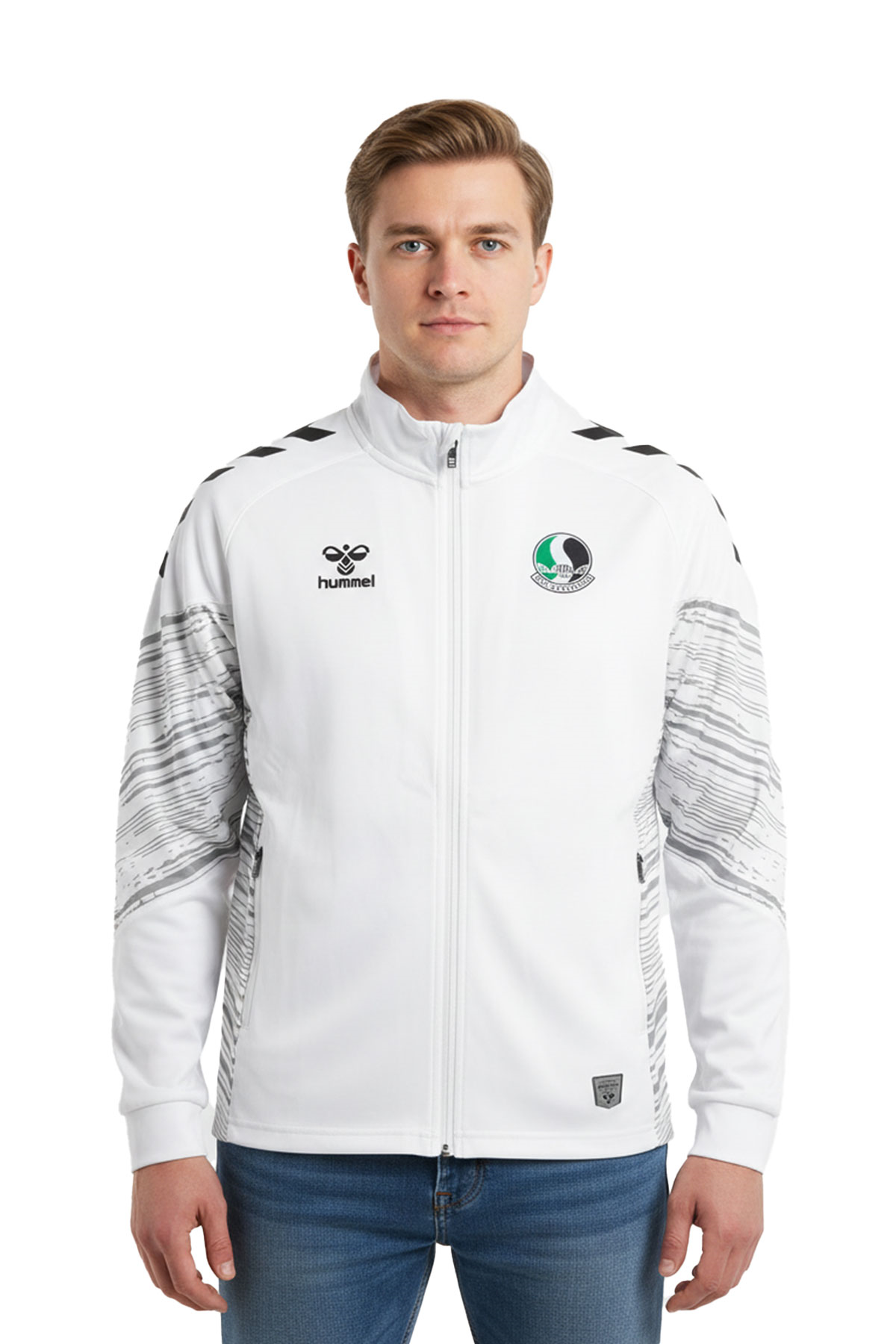 Sakaryaspor Erkek Beyaz Ceket- Logo