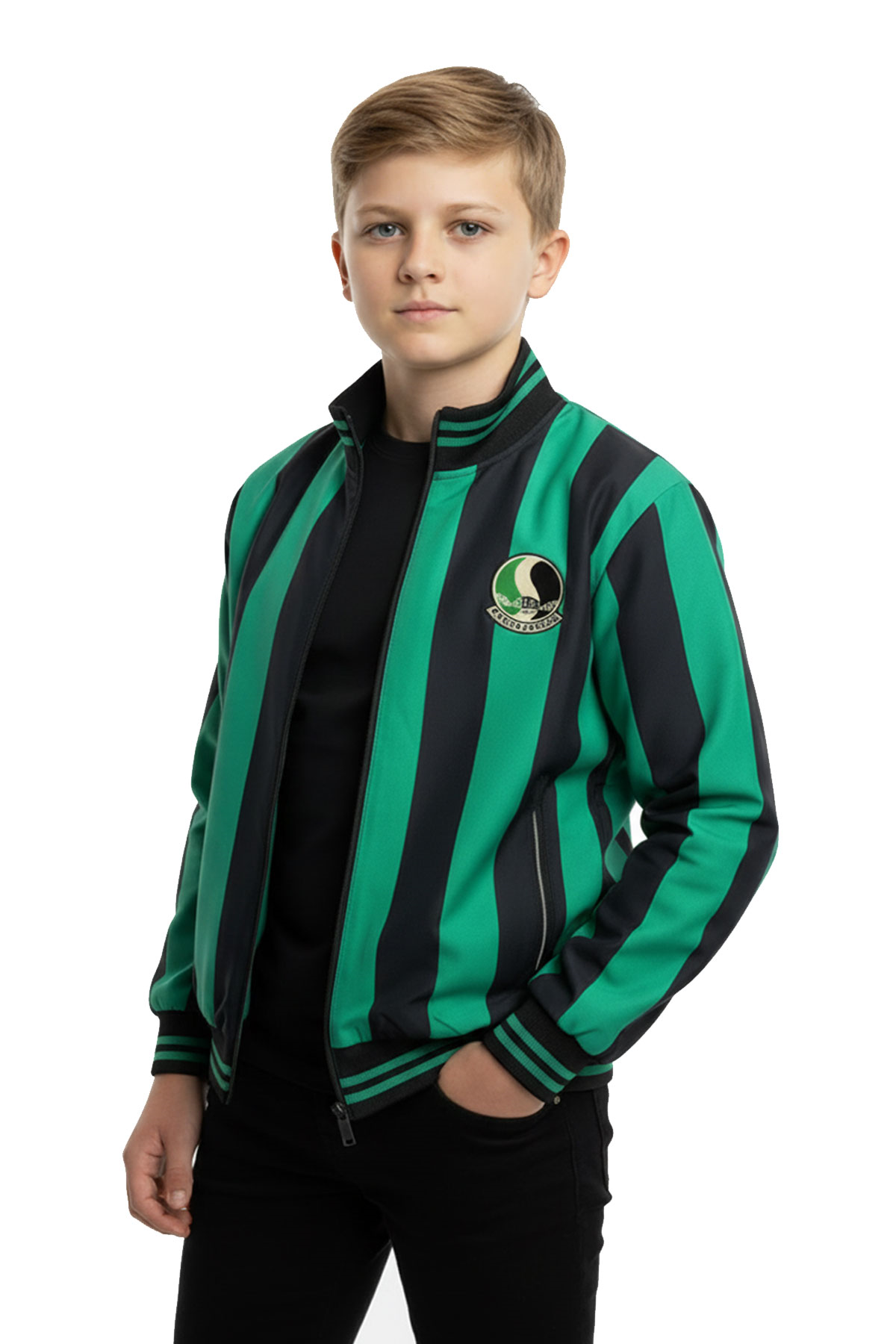 Sakaryaspor Erkek Çocuk Çift Taraflı Taraftar Montu