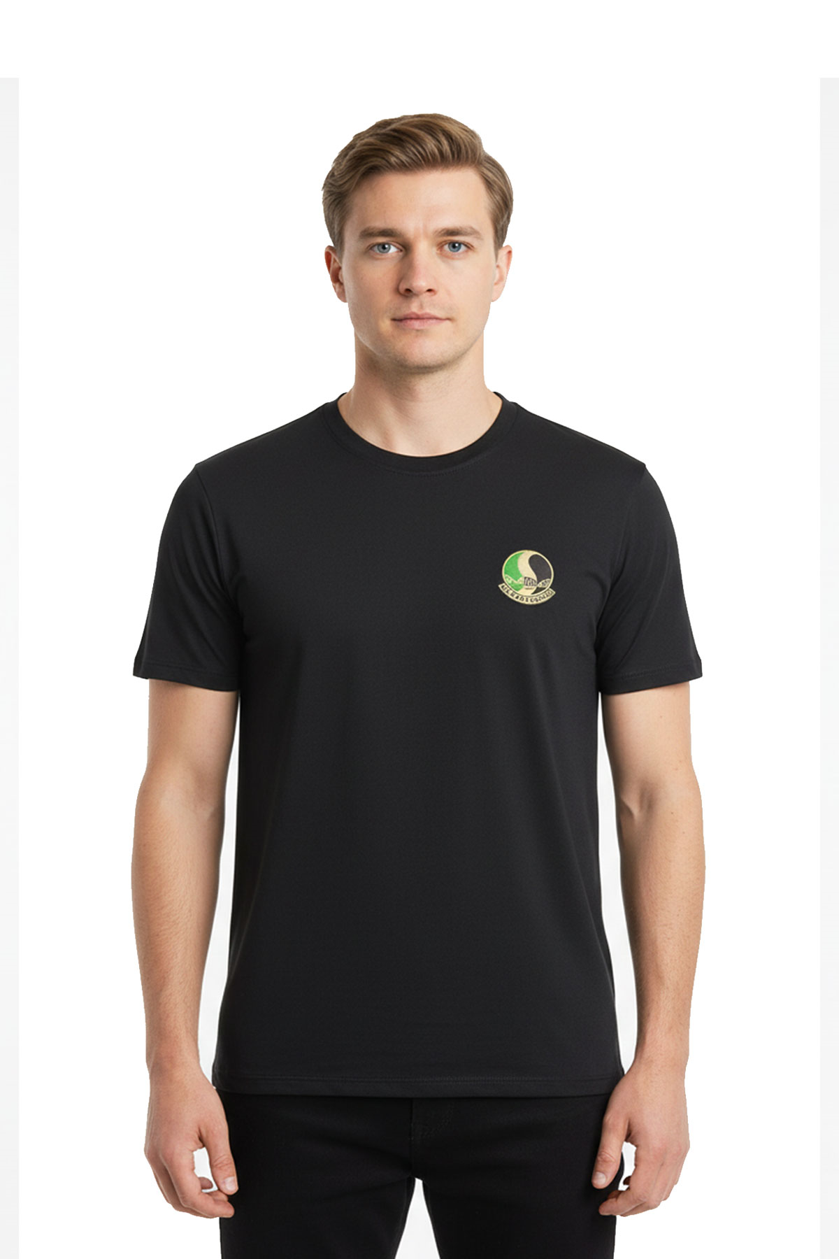 Sakaryaspor Erkek Siyah Sporcu Termal Kisa Kol T-Shirt