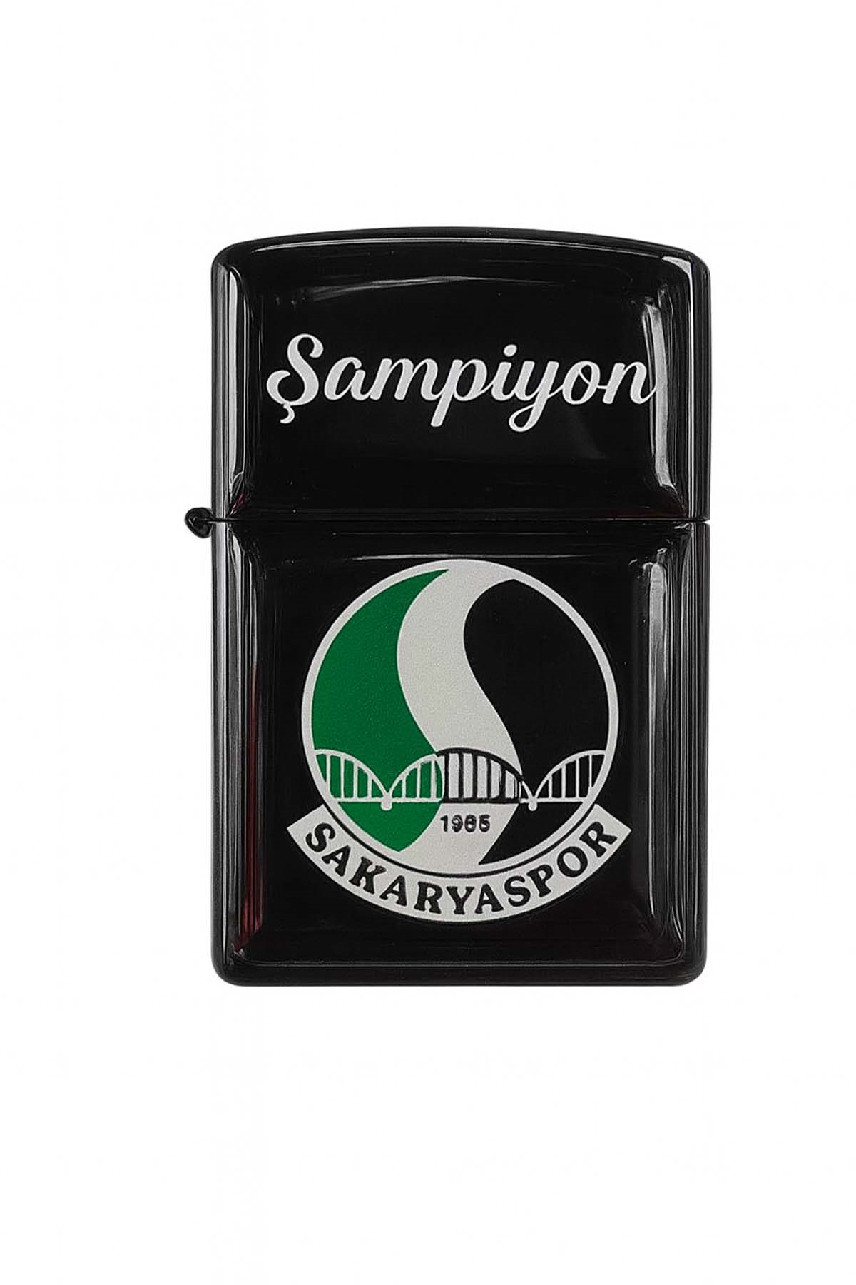 Sakaryaspor Benzinli Çakmak Siyah Logo