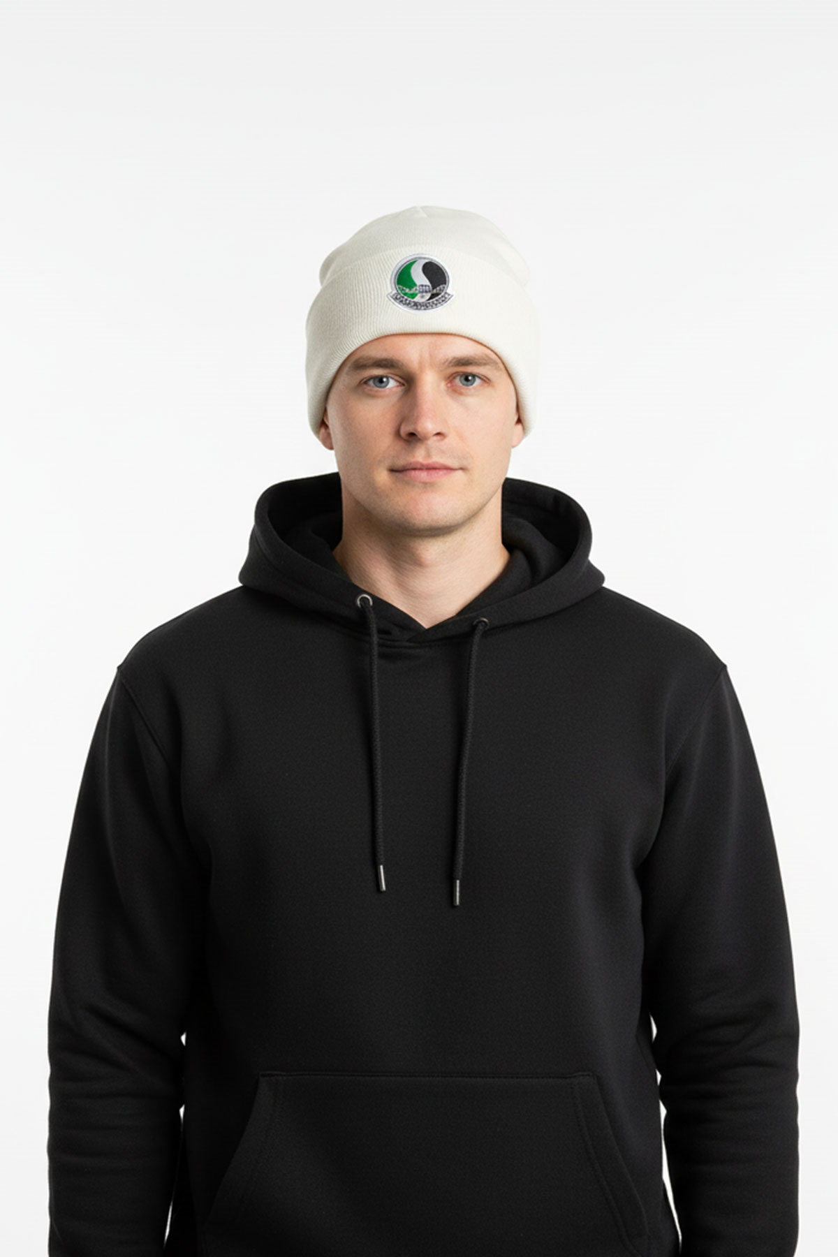 Sakaryaspor Erkek Beyaz Pamuklu Bere logolu