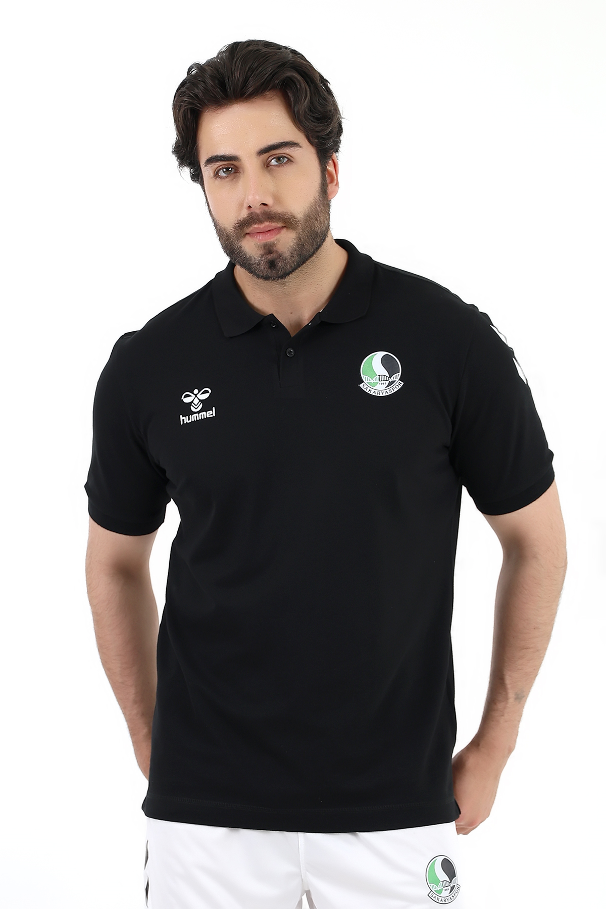 Sakaryaspor Polo yaka Erkek Siyah Tişort