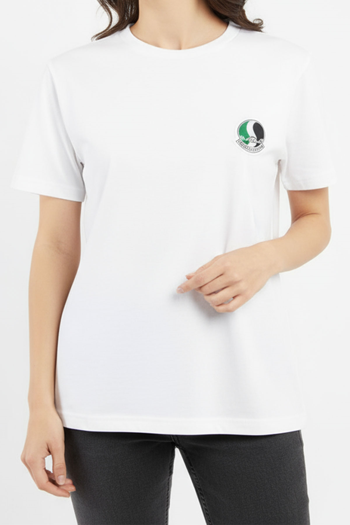 Sakaryaspor Kız Çocuk Beyaz Sıfır Yaka Tişört - SS