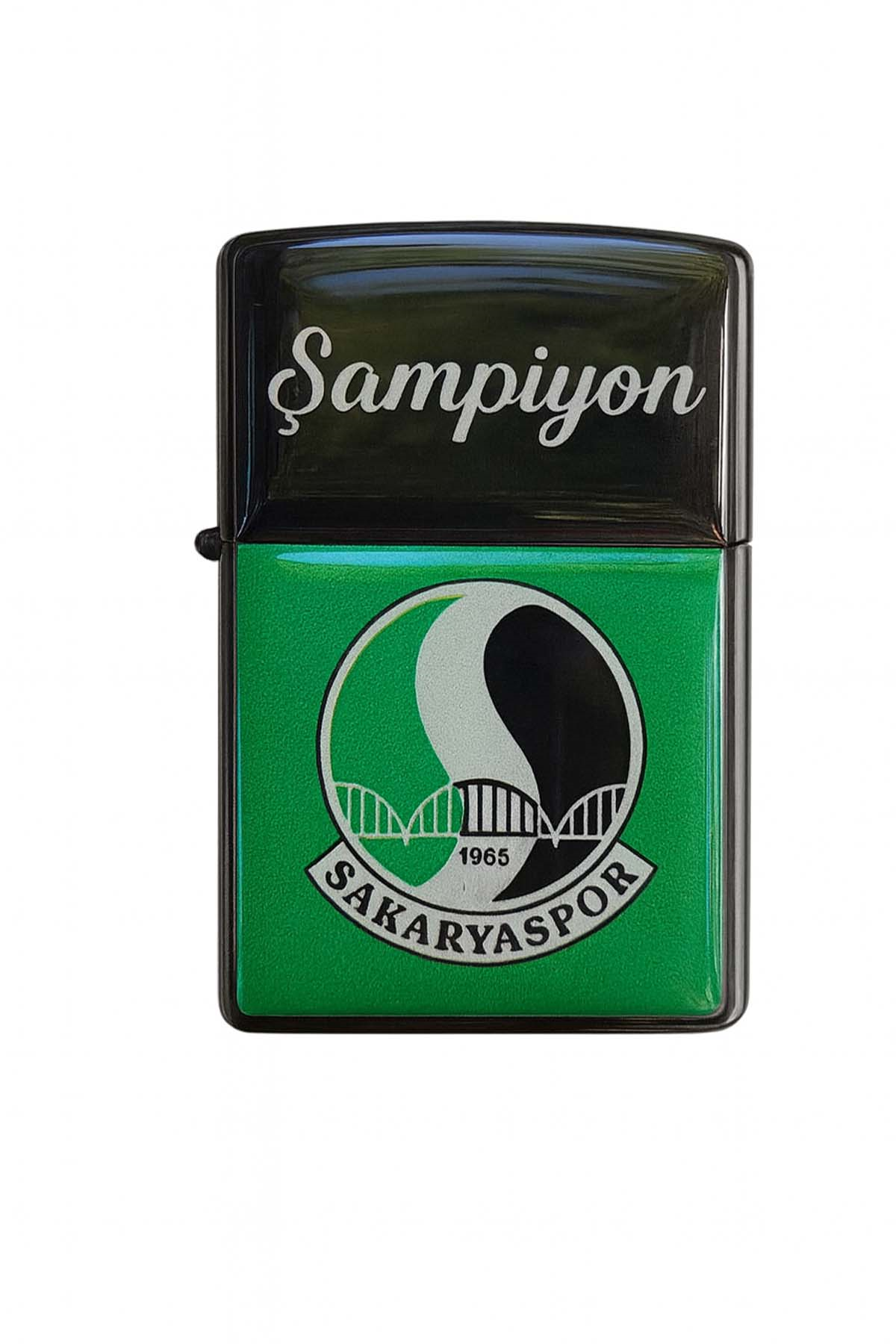 Sakaryaspor Benzinli Çakmak Yeşil Siyah Logo