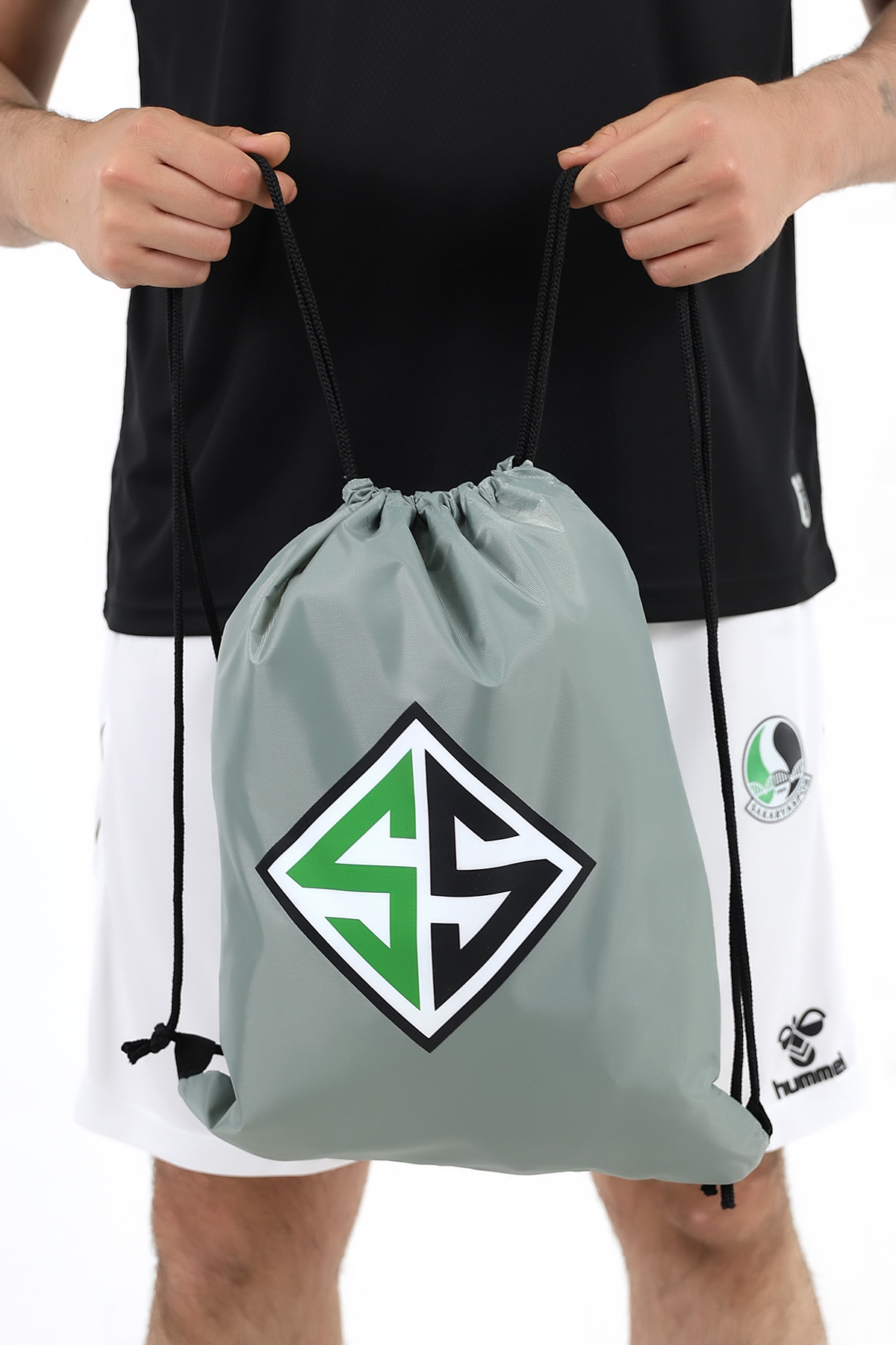 Sakaryaspor SS Logo Gri Çanta