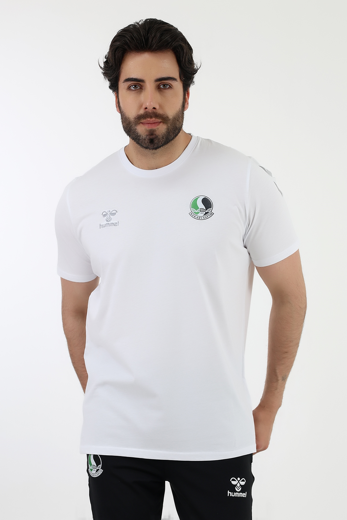 Sakaryaspor Hummel Dream Antrenman Pamuklu Beyaz Tişört