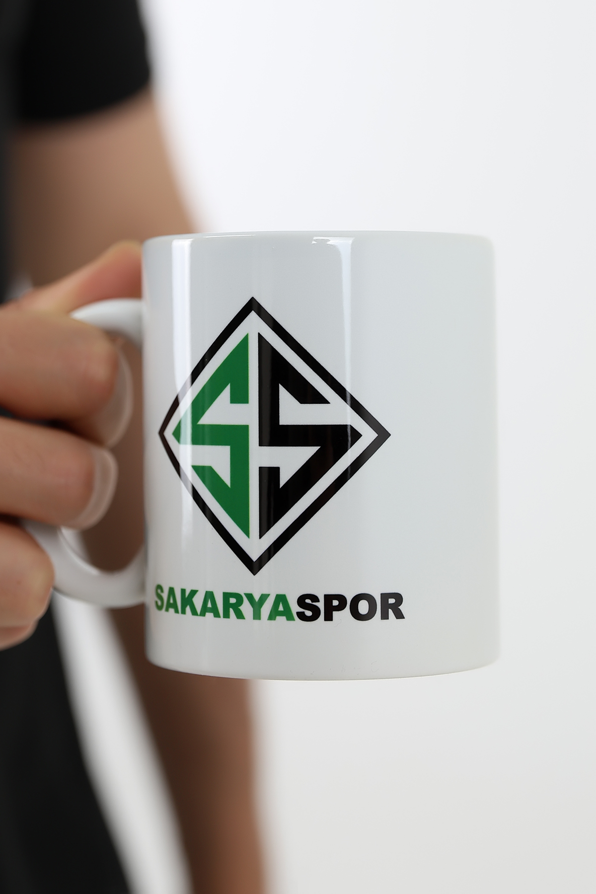 Sakaryaspor SS Logolu Taraftar Baskılı Kupa Bardak