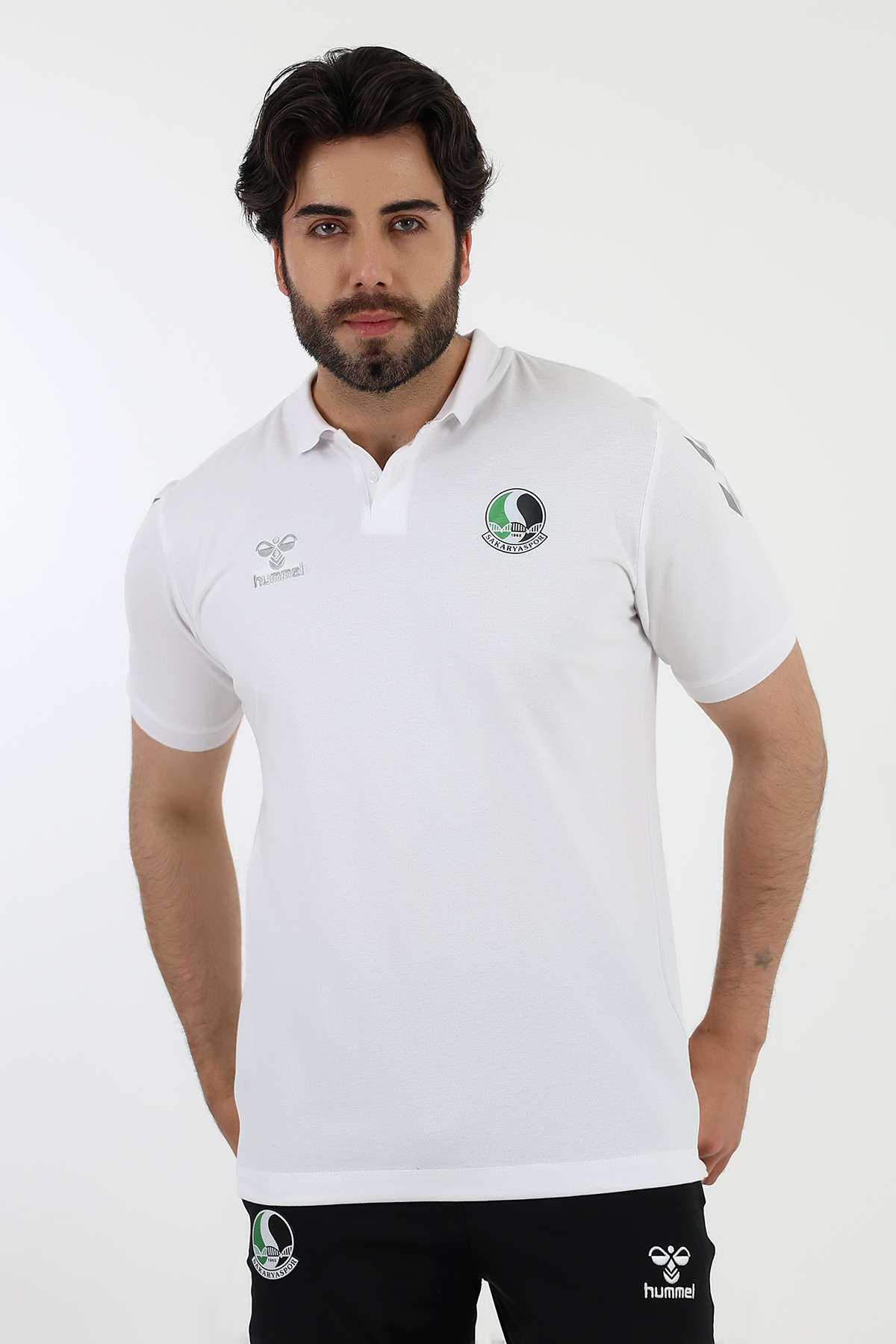 Sakaryaspor Armin Polo Yaka Erkek Beyaz Tişort